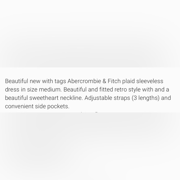 Abercrombie Retro Plaid Jumper - Picture 5 of 5